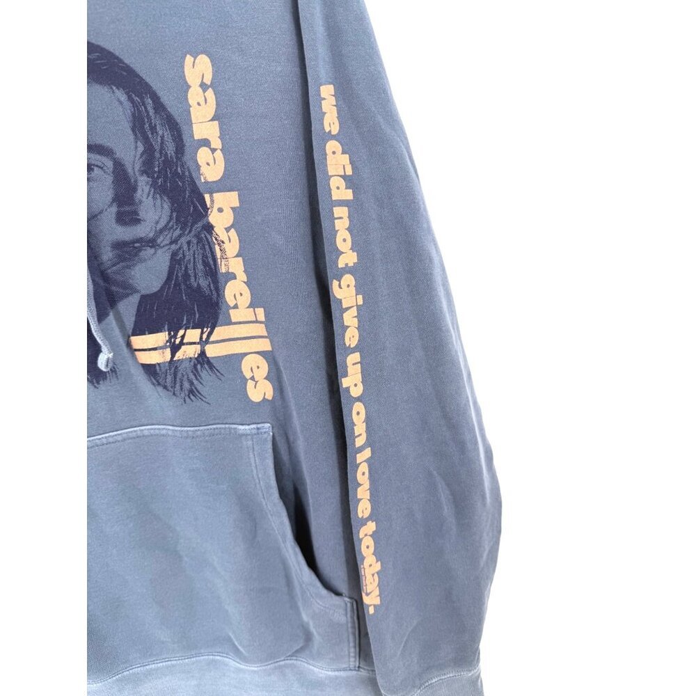 Sara Bareilles Amidst Hoodie Blue/Grey Orpheus Graphic Sweatshirt Size Small - Picture 2 of 6